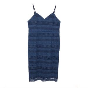 SPAGHETTI STRAP LACE DRESS
